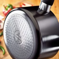 Judge Radiant Black Non-Stick 18cm Saucepan 1.6L -POTS & PANS Sales 2022 Judge Radiant Black Base Detail 2