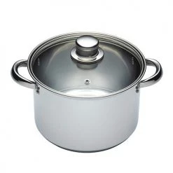 KitchenCraft Stainless Steel Three Tier 20cm Steamer -POTS & PANS Sales 2022 KCCVSTEAM20 KitchenCraft 3Tier Steamer 1