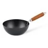 Ken Hom Classic 20cm Non-Stick Carbon Steel Mini Wok -POTS & PANS Sales 2022 KH320001 Ken Hom Classic 20cm Non Stick Carbon Steel Mini Wok