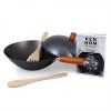Ken Hom Classic 31cm Non Stick Carbon Steel 5 Piece Wok Set -POTS & PANS Sales 2022 KH331051 Ken Hom Classic 31cm Non Stick Carbon Steel 5 Piece Wok Set