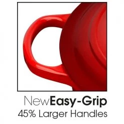 Le Creuset Signature Cerise Cast Iron 26cm Shallow Casserole 9 Le Creuset Signature Cerise Cast Iron 26cm Shallow Casserole -POTS & PANS Sales 2022 Le Creuset Signature Cerise Pic 1 11