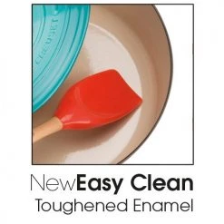 Le Creuset Signature Teal Cast Iron 26cm Shallow Casserole -POTS & PANS Sales 2022 Le Creuset Signature Teal Pic 2