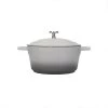 MasterClass Grey Ombre Cast Aluminium 20cm 2.5L Casserole Dish -POTS & PANS Sales 2022 MCMCRD20GRY MasterClass Grey Ombre Cast Aluminium 20cm 2 5L Casserole Dish