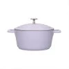 MasterClass Cast Aluminium 2.5L Casserole Dish, Lavender