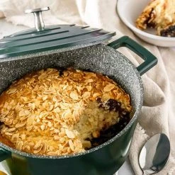 MasterClass Cast Aluminium 4L Casserole Dish, Hunter Green -POTS & PANS Sales 2022 MCMCRD24GRN Master Class Casserole Dish 4L Hunter Green 4