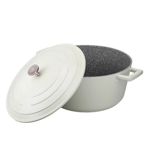 MasterClass Cast Aluminium 5L Casserole Dish, Mint 4 MasterClass Cast Aluminium 5L Casserole Dish, Mint - Image 2