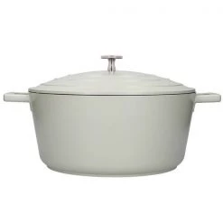 MasterClass Cast Aluminium 5L Casserole Dish, Mint