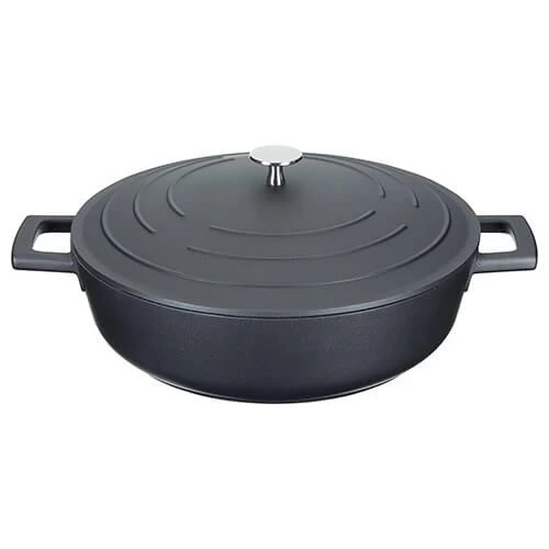 MasterClass Master Class Induction Aluminium 28cm Shallow Casserole Dish 3 MasterClass Master Class Induction Aluminium 28cm Shallow Casserole Dish