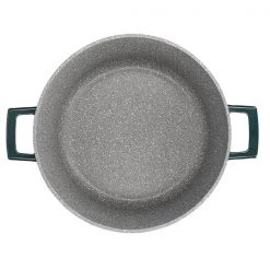 MasterClass Cast Aluminium 4L Shallow Casserole Dish, Hunter Green -POTS & PANS Sales 2022 MCMSCRD28GRN Master Class Shallow Casserole Dish 4L Hunter Green 2