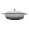 MasterClass Grey Ombre Cast Aluminium 28cm 4L Shallow Casserole Dish 2 MasterClass Grey Ombre Cast Aluminium 28cm 4L Shallow Casserole Dish -POTS & PANS Sales 2022 MCMSCRD28GRY MasterClass Grey Ombre Cast Aluminium 28cm 4L Shallow Casserole Dish