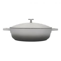 MasterClass Grey Ombre Cast Aluminium 28cm 4L Shallow Casserole Dish
