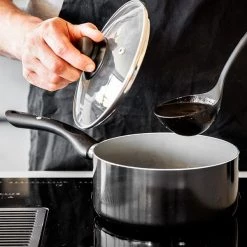 MasterClass Recycled Non-Stick 20cm Saucepan -POTS & PANS Sales 2022 MCRECYSP20 MasterClass Recycled Non Stick 20cm Saucepan 3