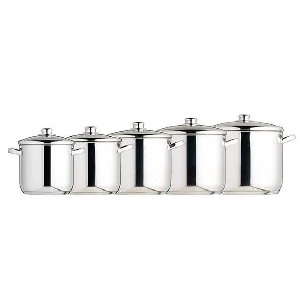 MasterClass Master Class 24cm Stainless Steel 8.5 Litre Stockpot 4 MasterClass Master Class 24cm Stainless Steel 8.5 Litre Stockpot - Image 2