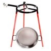 Vaello Carbon Steel Pan 38cm Single Gas Ring Set Of 3 Legs -POTS & PANS Sales 2022 PHA400 Vaello Carbon Steel Pan 38cm Single Gas Ring Set of 3 Legs