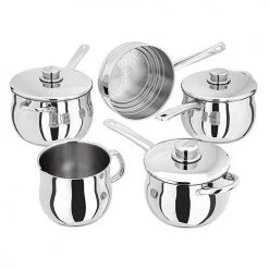 Stellar 1000 5 Piece Deep Saucepan Set