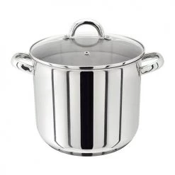 Judge 24cm Stainless Steel Stockpot With Vented Glass Lid