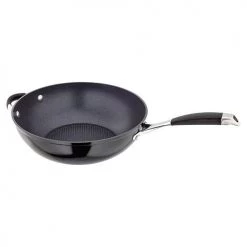Stellar 3000 Black 28cm Stir Fry Wok