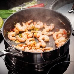 Stellar 5000 Induction 24cm Non-Stick Saute Pan -POTS & PANS Sales 2022 S518 Stellar 5000 24cm Saute Pan 2