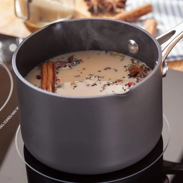 Stellar 6000 Hard Anodised 14cm Milk Pan 4 Stellar 6000 Hard Anodised 14cm Milk Pan - Image 2