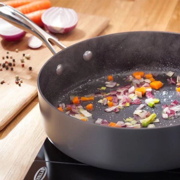 Stellar 6000 Hard Anodised 28cm Sauté Pan 4 Stellar 6000 Hard Anodised 28cm Sauté Pan - Image 2