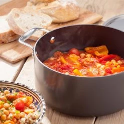 Stellar 6000 Hard Anodised 24cm Casserole -POTS & PANS Sales 2022 S636 Stellar 6000 24cm Casserole 1