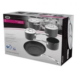 Stellar 6000 Hard Anodised 5 Piece Cookware Set 8 Stellar 6000 Hard Anodised 5 Piece Cookware Set -POTS & PANS Sales 2022 S6C1 Stellar 6000 5 Piece Set 2