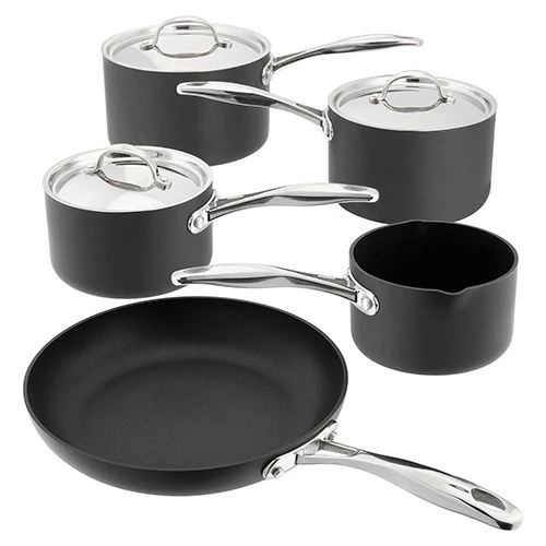 Stellar 6000 Hard Anodised 5 Piece Cookware Set 3 Stellar 6000 Hard Anodised 5 Piece Cookware Set