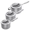 Scanpan CTX 3 Piece Saucepan Set -POTS & PANS Sales 2022 SCCTX3PC Scanpan CTX 3 Piece Saucepan Set New