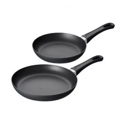 Scanpan Classic Induction 2 Piece Frying Pan Set 20cm & 26cm Frying Pans
