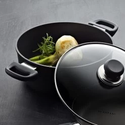 Scanpan Classic Induction 26cm Low Sauce Pot With Lid -POTS & PANS Sales 2022 SP53202600 Scanpan Classic 26cm Low Sauce Pot with Lid 3