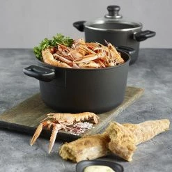 Scanpan Classic Induction 24cm Casserole With Lid 9 Scanpan Classic Induction 24cm Casserole With Lid -POTS & PANS Sales 2022 SP53252400 Scanpan Classic Induction 24cm Casserole with Lid 3