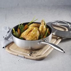 Scanpan CTX Non-Stick 28cm Saute Pan -POTS & PANS Sales 2022 SP65102800 Scanpan CTX 28cm Saute Pan Lid 2
