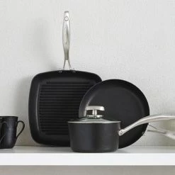 Scanpan Pro IQ Non-Stick 27cm Grill Pan 9 Scanpan Pro IQ Non-Stick 27cm Grill Pan -POTS & PANS Sales 2022 SP68062700 Scanpan Pro IQ 27cm Square Grill Pan 3