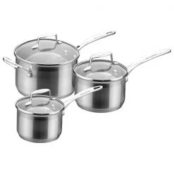 Scanpan Impact 3 Piece Saucepan Set
