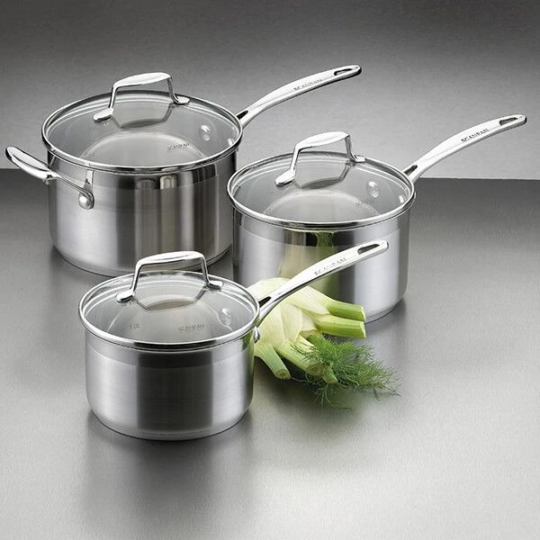 Scanpan Impact 14cm Saucepan With Lid 4 Scanpan Impact 14cm Saucepan With Lid - Image 2