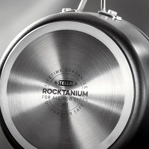 Stellar Rocktanium 3 Piece Saucepan Set 6 Stellar Rocktanium 3 Piece Saucepan Set - Image 4