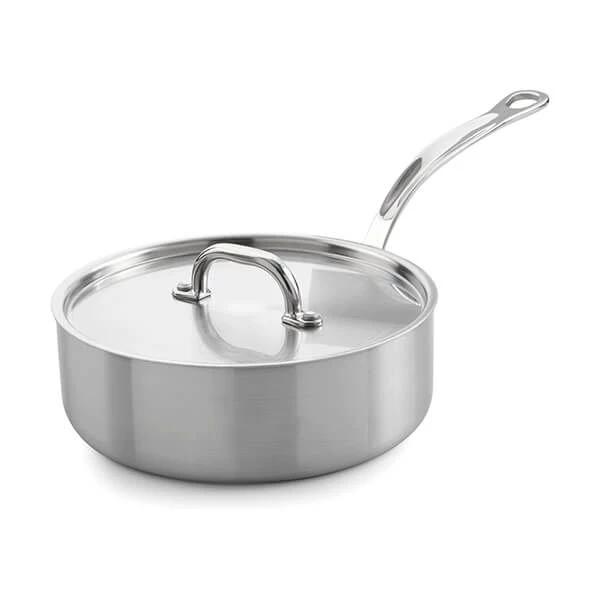 Samuel Groves Classic Stainless Steel Triply 20cm Saute Pan 4 Samuel Groves Classic Stainless Steel Triply 20cm Saute Pan - Image 2