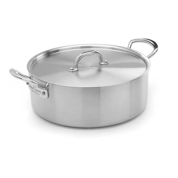 Samuel Groves Classic Stainless Steel Triply 26cm Saute Pan With Side Handles & Lid 3 Samuel Groves Classic Stainless Steel Triply 26cm Saute Pan With Side Handles & Lid