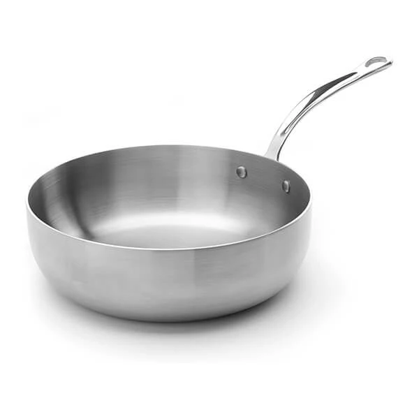 Samuel Groves Classic Stainless Steel Triply 24cm Chefs Pan 3 Samuel Groves Classic Stainless Steel Triply 24cm Chefs Pan