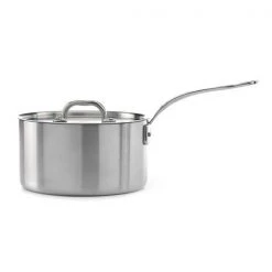 Samuel Groves Classic Stainless Steel Triply 20cm Saucepan With Lid -POTS & PANS Sales 2022 STP7504RH Samuel Groves Classic 20cm Stainless Steel Triply Saucepan with Lid 2