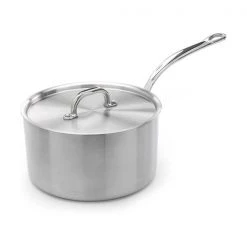 Samuel Groves Classic Stainless Steel Triply 20cm Saucepan With Lid