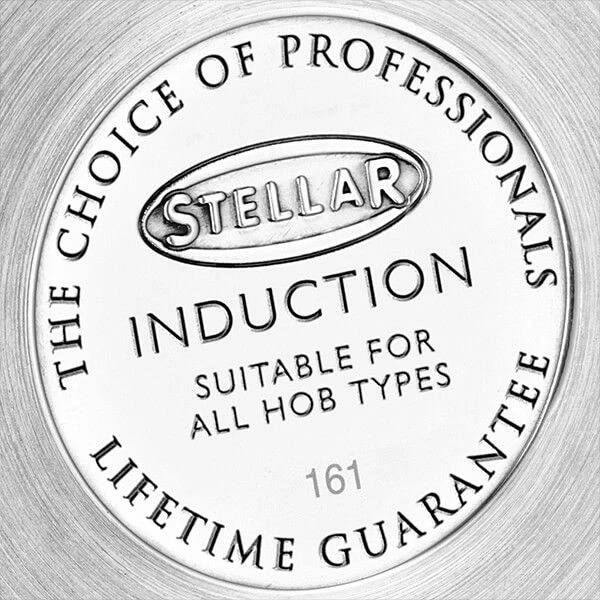 Stellar 5000 Induction 16cm Draining Lid Saucepan 5 Stellar 5000 Induction 16cm Draining Lid Saucepan - Image 3