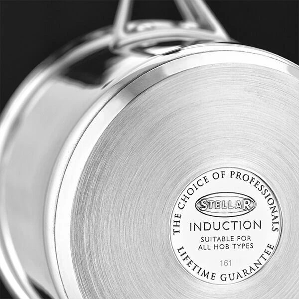 Stellar 5000 Induction 5 Piece Draining Lid Saucepan Set 6 Stellar 5000 Induction 5 Piece Draining Lid Saucepan Set - Image 5