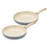 Tower Scandi 2 Piece Fry Pan Set Grey -POTS & PANS Sales 2022 T800070G Tower Scandi 2 Piece Fry Pan Set Grey