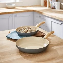 Tower Scandi 2 Piece Fry Pan Set Grey 10 Tower Scandi 2 Piece Fry Pan Set Grey -POTS & PANS Sales 2022 T800070G Tower Scandi 2 Piece Fry Pan Set Grey 3