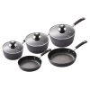 Tower Precision 5 Piece Pan Set Black -POTS & PANS Sales 2022 T900110 Tower Precision 5 Piece Pan Set Black