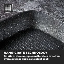 Tower Precision 28cm Grill Pan Black -POTS & PANS Sales 2022 T900115 Tower Precision 28cm Grill Pan Black 3