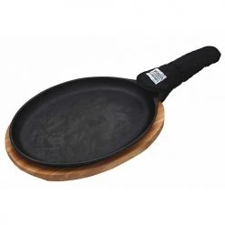 KitchenCraft World Of Flavours Mexican Cast Iron Fajita Sizzler