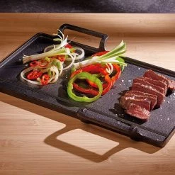 World Of Flavours Cast Iron Teppanyaki Grill -POTS & PANS Sales 2022 WFTYAKI World Of Flavours Teppanyaki Cast Iron Grill 2