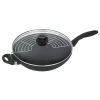 Swiss Diamond XD Induction 28cm Wok With Lid & Tempura Rack